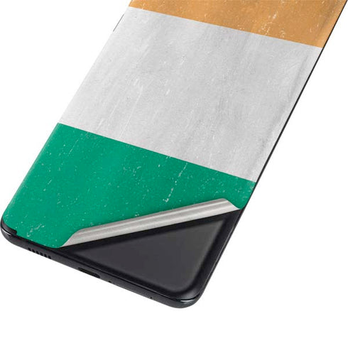 Ivory Coast Flag Distressed Galaxy S21 Ultra 5G Skin